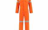 Drukkn.overall HiVis kat. oranje